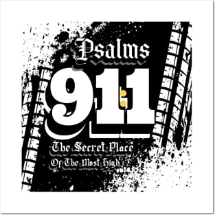 CHRISTIAN'S EMERGENCY NUMBER; PSALMS 911 Posters and Art